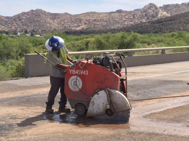 Cut 'N Core job site